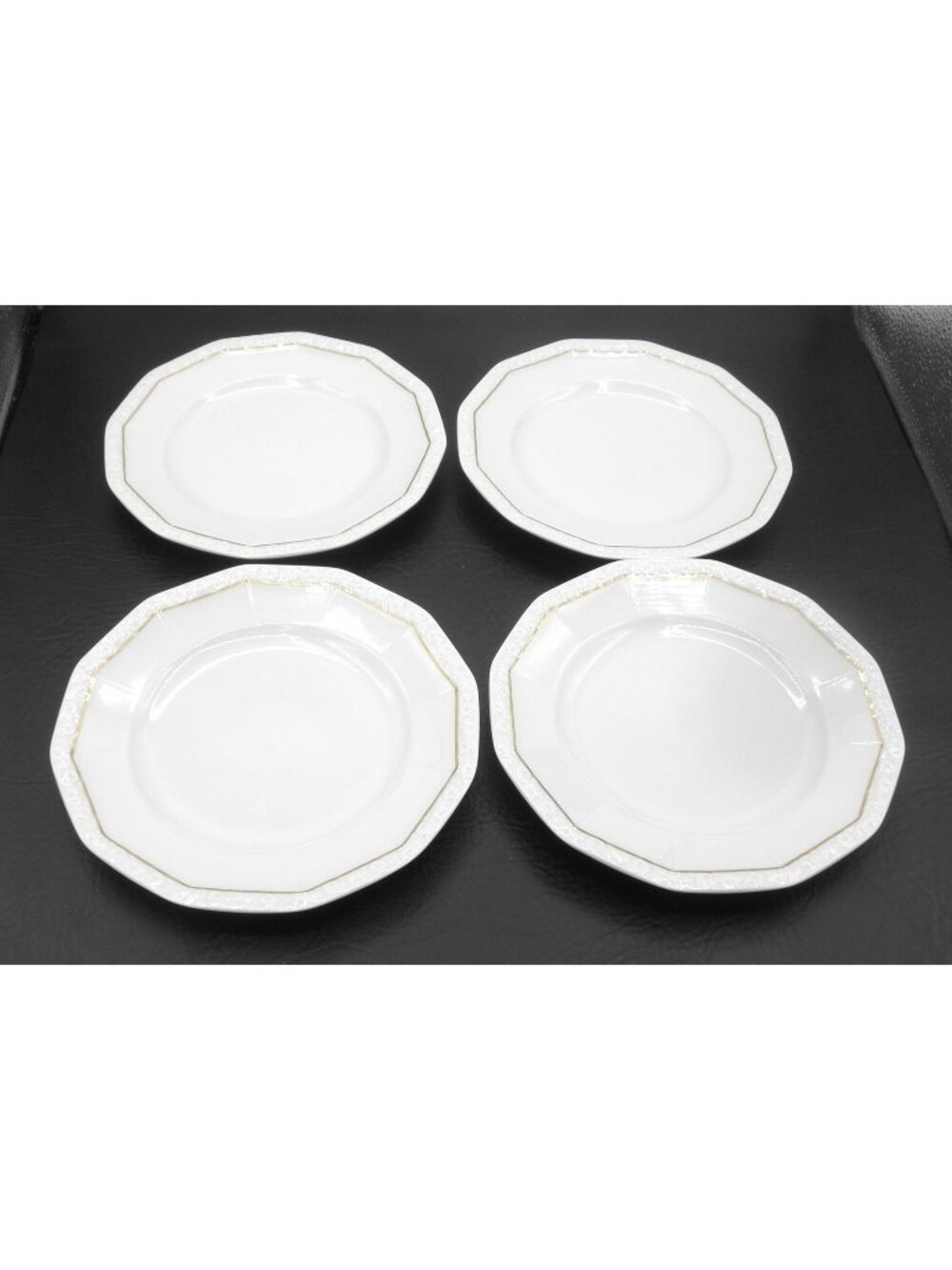 Gold Band Maria Thin Gold Band Rosenthal Pattern R GOBAND1 Salad Plates set of 4
